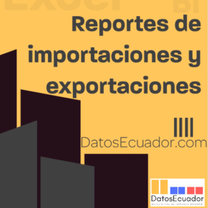 001 - Suscripción anual- Reportes de importaciones y exportaciones