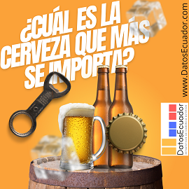 Reporte de importaciones de cerveza de Ecuador